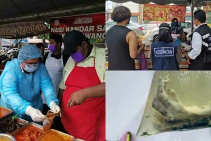 Didapati Kotor, 10 Notis Dikeluarkan Kepada Peniaga Bazar Ramadan Di Kuching