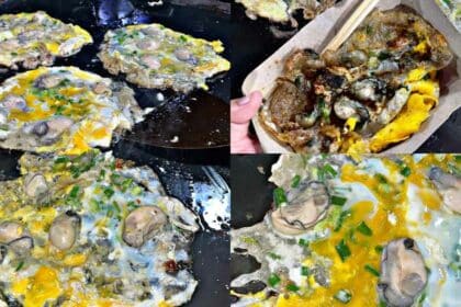 Dijamin Halal, Warga Kuching Wajib Cuba 'Oyster Omelettes' Di Bazar Ramadan Satok