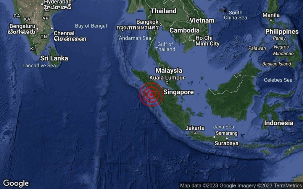 Gempa Bumi Kuat Landa Utara Sumatera, Gegaran Turut Dirasai Di Malaysia