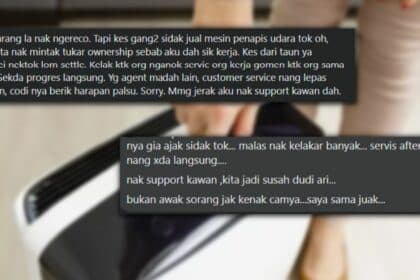Geng Penapis Udara Tak Bekerjasama, Netizen Marah Tak Dapat Batal Pemilikan Unit Mereka