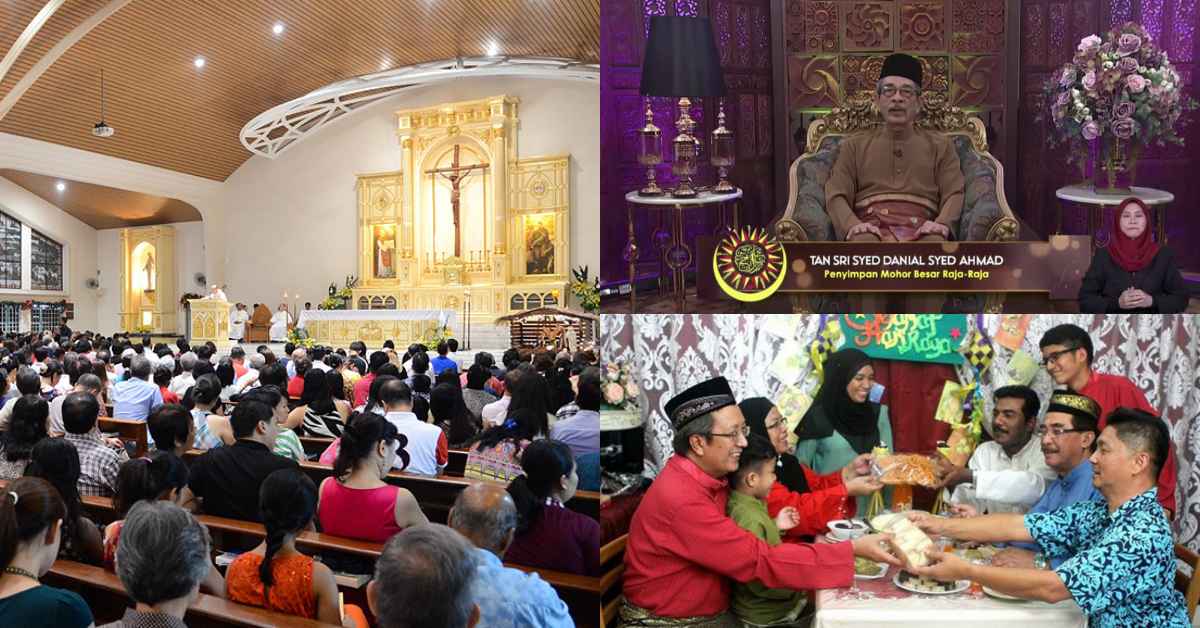 Hantar Ucapan Aidilfitri Untuk Umat Islam, Komuniti Kristian Sarawak Buat Netizen Kagum