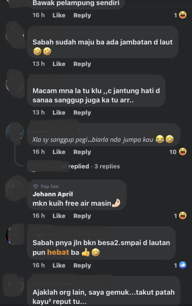 Netizen Geli Hati Dengan Jambatan Di Sabah Ini