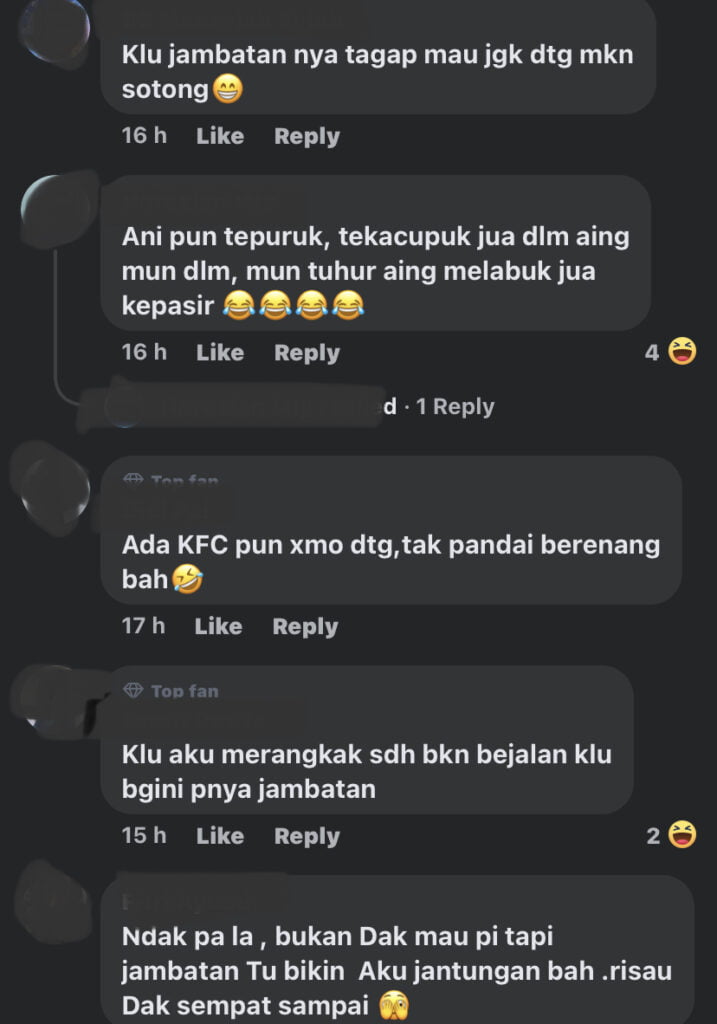 Netizen Geli Hati Dengan Jambatan Di Sabah Ini