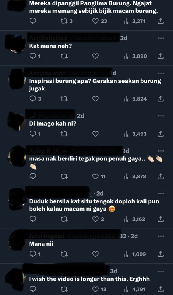'Macam Burung Jantan Tengah Pikat Pasangan', Lelaki Ini Puji Tarian Ngajat