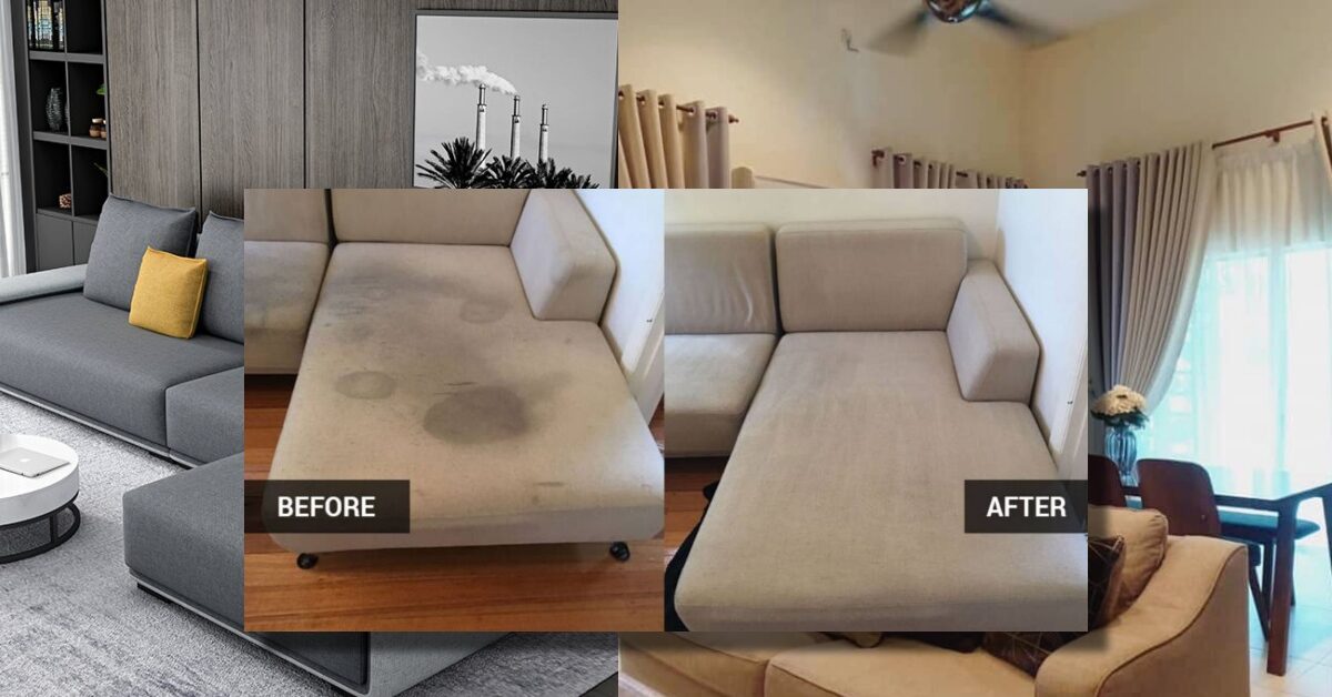 Ini Cara Untuk Anda Bersihkan Sofa Kain Dengan Mudah Untuk Perayaan Ini