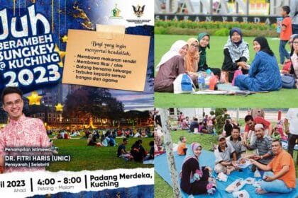 Juh Berambeh Sungke, Acara Buka Puasa Ala Picnic Di Padang Merdeka Kuching Berlangsung Hari Ini
