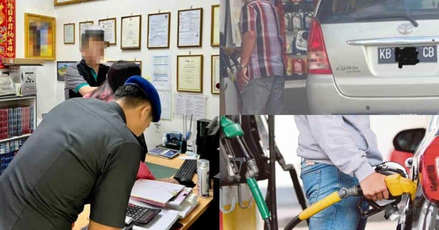 'Kantoi' Jual Minyak RON95 Kepada Kenderaan Asing, Stesen Minyak Di Bintulu Diambil Tindakan