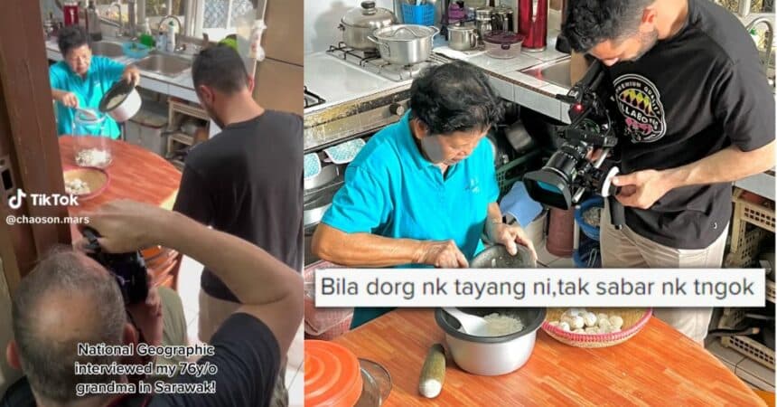 Kena 'Interview' National Geographic, Nenek Dari Kuching Ini Tunjuk Cara Buat Tuak Raih Perhatian Netizen