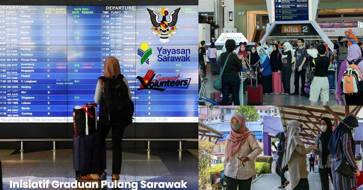 Kerajaan Sarawak Bantu Tampung Kos Tiket Penerbangan Pelajar IPT, Ini Cara Mengisi I-GPS 2023