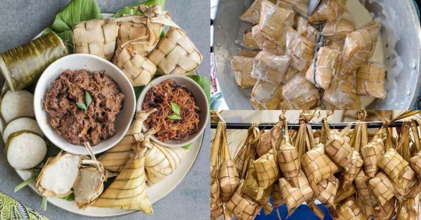Ketahui Keunikan Ketupat 'Lemak' Sarawak Yang Berbeza Dengan Ketupat Di Semenanjung