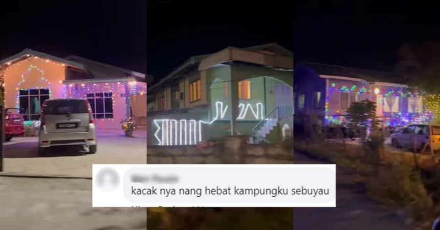 Kongsi 'Kekambohan' Pesta Bertuntong Di Sebuyau, Netizen Pula Teruja Nak Sambut Raya