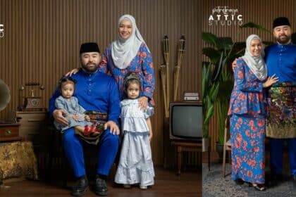 Konsep Vintage Klasik Dan Modern Contemporary, Attic Studio Kuching Tawar Pakej 'PotretRaya'