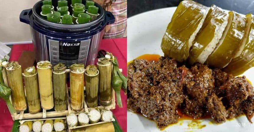Kreatif Dan Mudah, Wanita Ini Kongsi 'Hack' Masak Lemang Guna Pressure Cooker