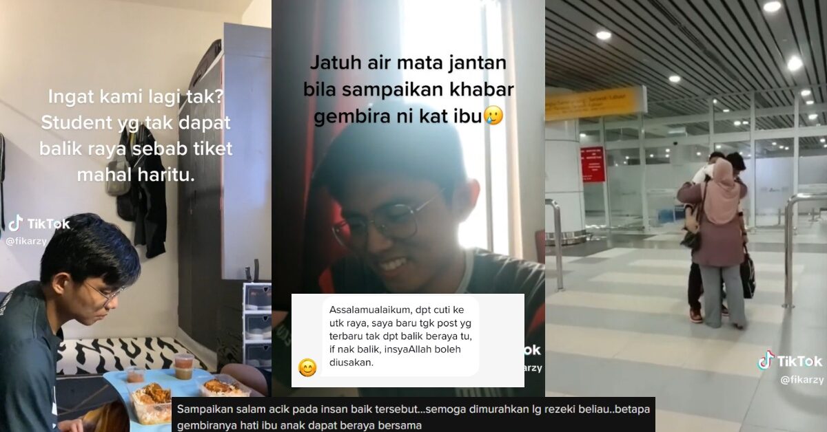 Kuasa Viral, Pelajar Ini Sebak Bila Tiba-Tiba Ditaja Oleh Individu Baik Hati Untuk Balik Sabah