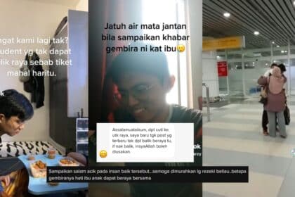 Kuasa Viral, Pelajar Ini Sebak Bila Tiba-Tiba Ditaja Oleh Individu Baik Hati Untuk Balik Sabah