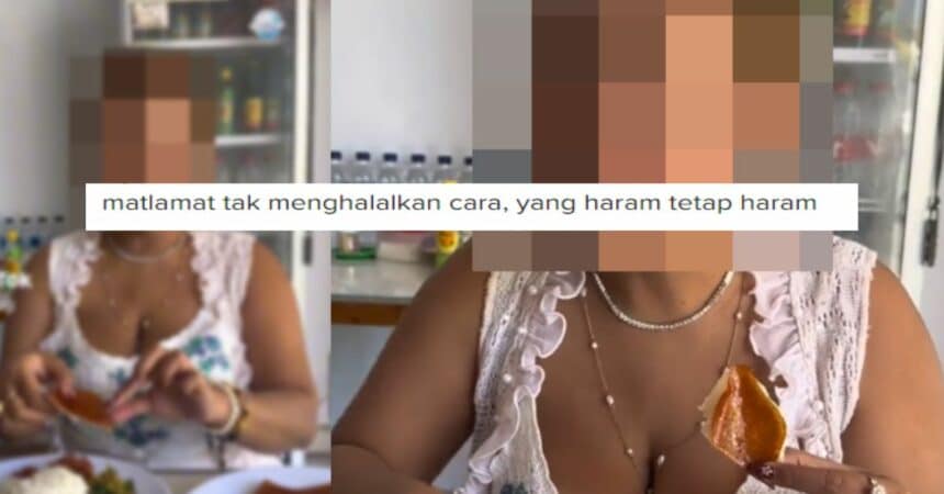 Makan Kulit Babi Demi Konten, Influencer Muslim Ini Ditegur Netizen