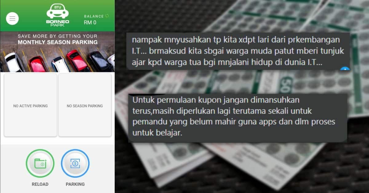 Memudahkan Atau Tidak App Ganti Kupon Parking Di Bintulu Buat Netizen Berbeza Pendapat
