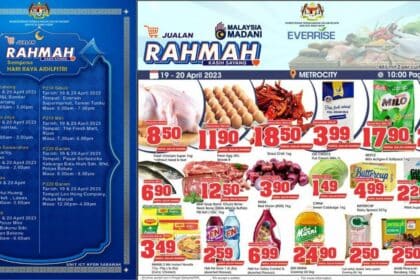 Mulai 19 - 20 April 2023, Ini Senarai Lokasi Jualan Rahmah Aidilfitri Di Sekitar Sarawak