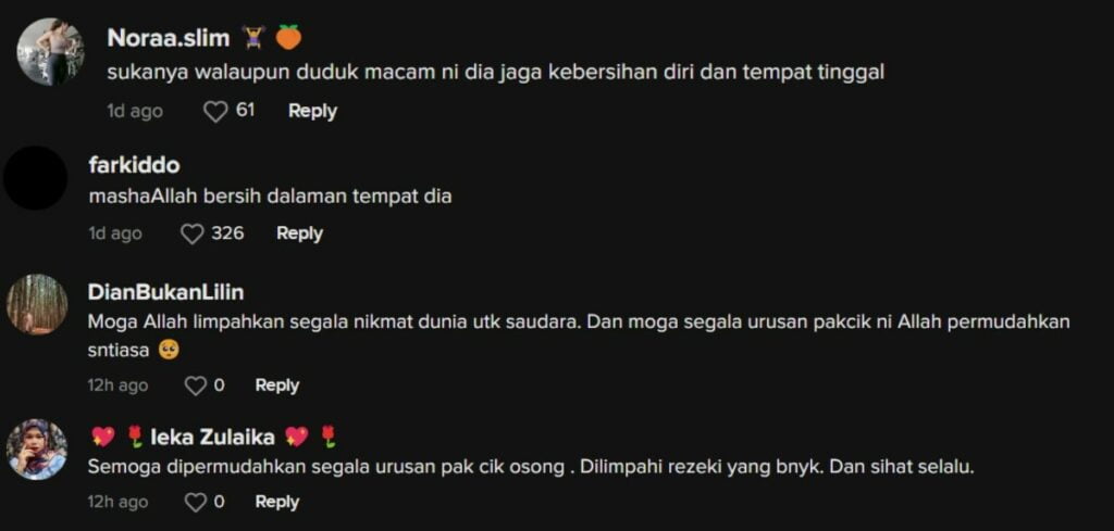 Hadiahkan Baju Raya, Warga Emas Tinggal Di Stesen Minyak Terbiar Di Sabah Buat Netizen Sebak