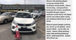 Pemandu Park Kereta Sesuka Hati Di Sebuah Klinik Kesihatan Kuching, Ganggu Laluan Ambulans