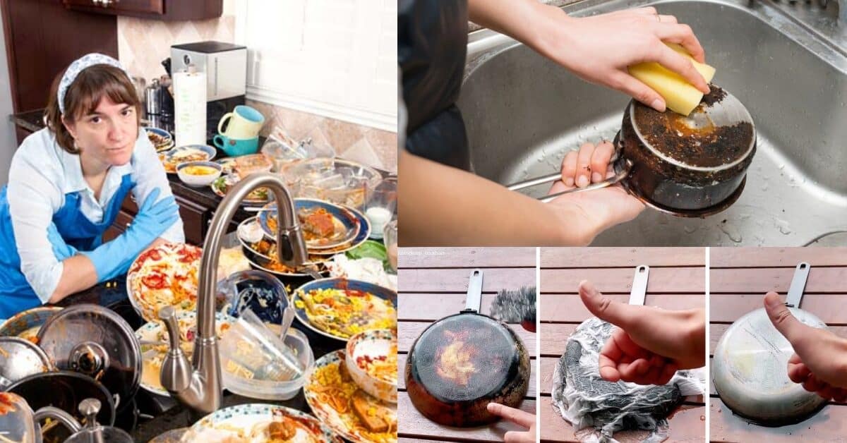Pening Sental Perkakas Dapur Yang Hangus Berkerak, Ketahui Tips Cuci Dengan Mudah