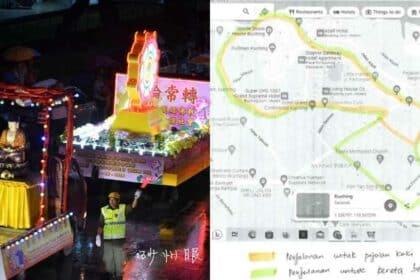 Penutupan Beberapa Jalan Sekitar Kuching Sempena Perarakan Hari Wesak
