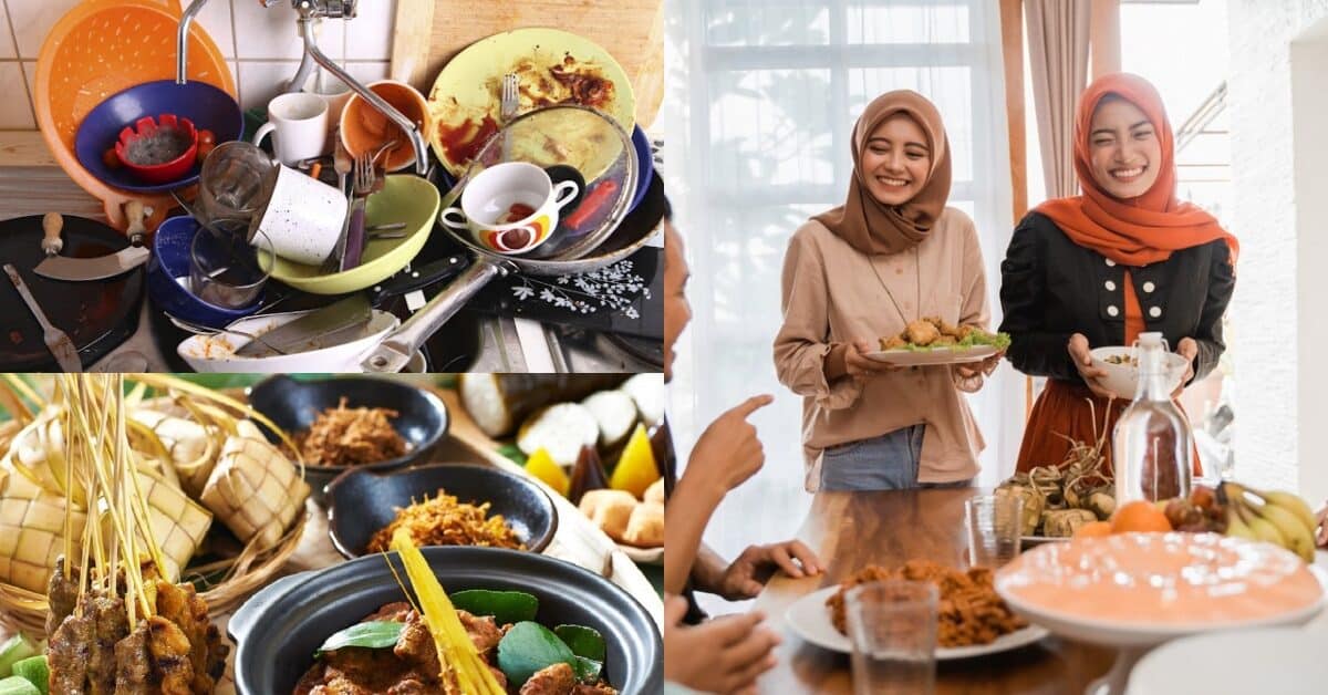 Periuk Dan Pinggan Mangkuk Raya Di Rumah Kembali Bersih Seperti Baharu, Ketahui Tips Ini