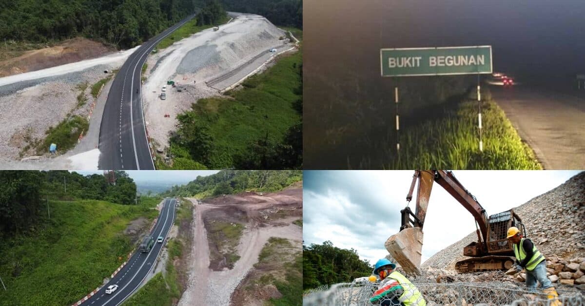 Perlu Diruntuh, Jalan Pan Borneo Bukit Begunan Dan Lambir Terpaksa Direka Bentuk Semula