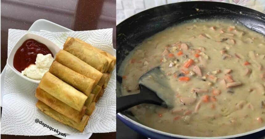 Pernah Viral Sebelum Ini, Ini Resipi Popia Carbonara Yang 'Confirm' Buat Anda Ketagih
