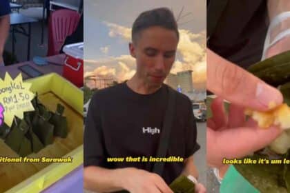 Review Makan Kuih Bongkol, Netizen Sarawak Teruja Lihat Perkongsian 'Mat Saleh' Ini
