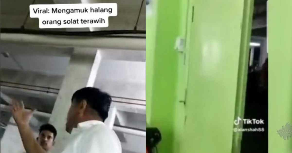Rosakkan Pintu Surau, Polis Tahan Lelaki Mengamuk Bunyi 'Speaker' Kuat Ketika Tarawih