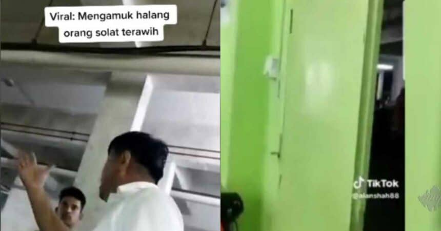 Rosakkan Pintu Surau, Polis Tahan Lelaki Mengamuk Bunyi 'Speaker' Kuat Ketika Tarawih