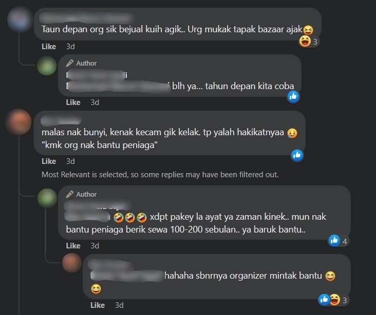 'Ramai Yang Nak Jadi Organizer', Netizen Pertikai Bazaar Ramadan Terlalu Banyak Di Kuching