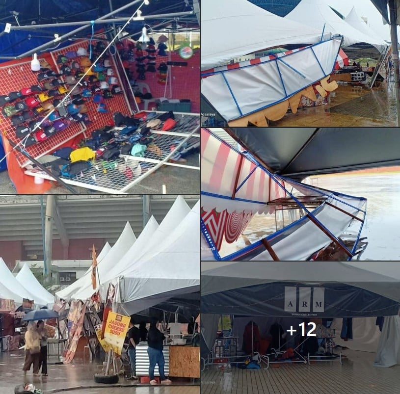 'Bazar Puaka', Netizen Luah Kesal Terhadap Pihak Penganjur Bazar Stadium Kuching