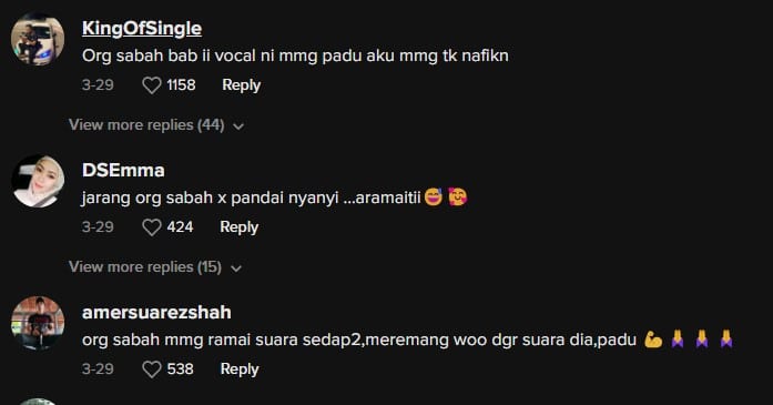 'Orang Sabah Kalau Bab Vokal Memang Padu', Penyanyi Ini Terima Perhatian Netizen Di Kuala Lumpur