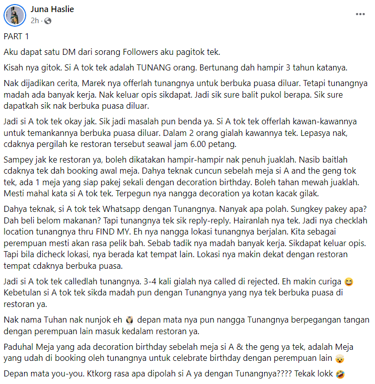 Tolak 'Sungkey' Dengan Tunang, Wanita Terkejut Bakal Suami 'Kantoi' Curang Depan Mata