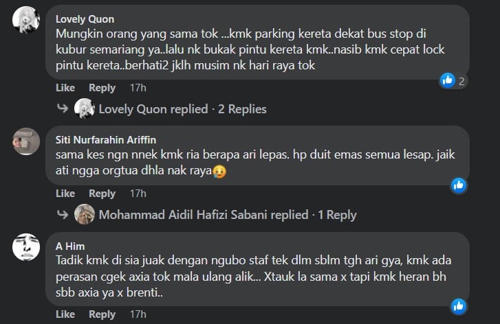 Barangan Dicuri Semasa Ziarah Kubur Semariang, Lelaki Ini Beri Amaran Supaya Berhati-Hati