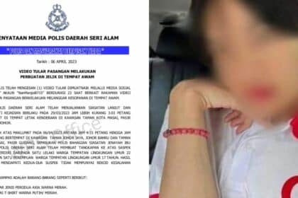 Selamba Buat 'Onar' Dalam Axia Merah, Pasangan Kekasih Kini Ditahan Polis