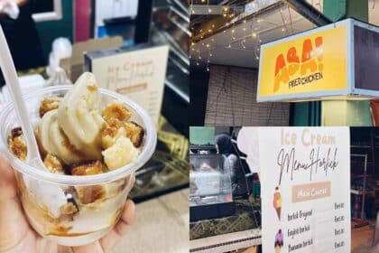 Sesuai Untuk Moreh, Anda Perlu Cuba Ais Krim Horlick Di Kampung Tupong Kuching
