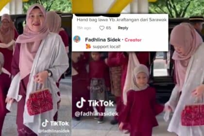 'Support Local!' Netizen Terharu Lihat Menteri Pendidikan Guna Handbag Buatan Sarawak
