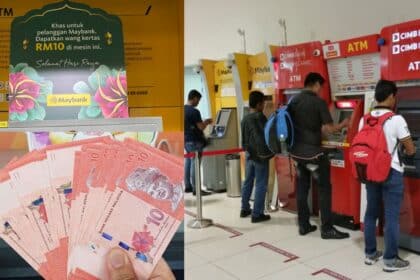 Tak Perlu Beratur Di Kaunter Untuk Tukar Duit Raya, Ini Senarai Bank Mesin ATM Di Sabah Sarawak