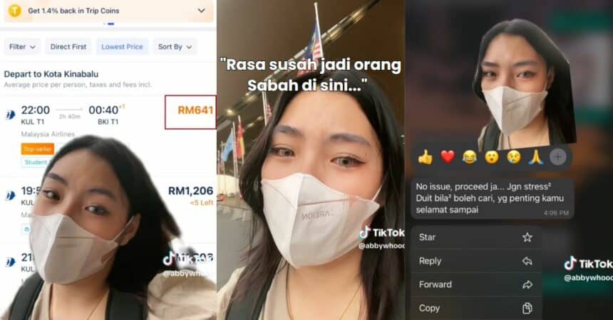 Terlepas Penerbangan Akibat 'Delay', Gadis Sabah Ini Menangis Tiket Baharu Cecah RM600+