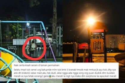Terserempak 'Sosok Misteri' Di Taman MBKS, Perkongsian Wanita Ini Buat Netizen Seram
