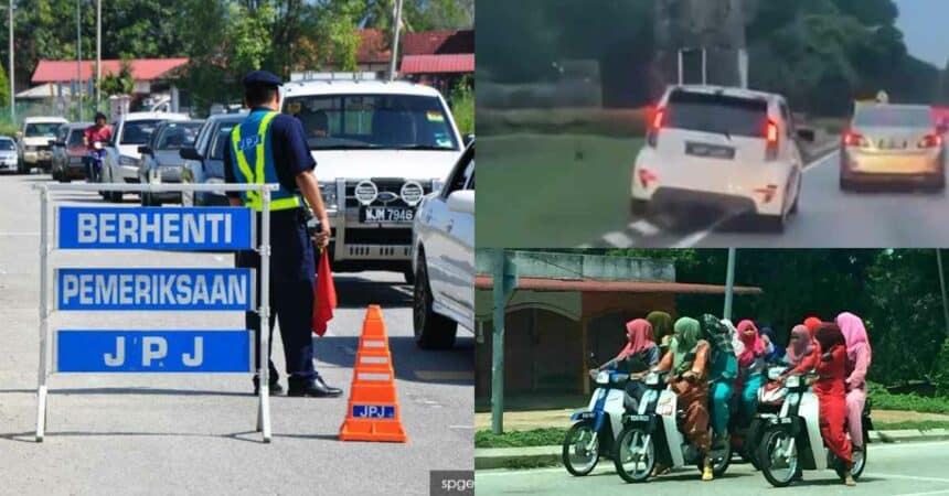 Tujuh Kesalahan Utama Lalu Lintas Tidak Dibenarkan Kompaun Sempena OPS Aidilfitri