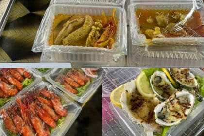 Udang Galah Butter Milk RM30 Sahaja, Gerai Di Bazaar Ramadan Miri Ini Tarik Perhatian Ramai