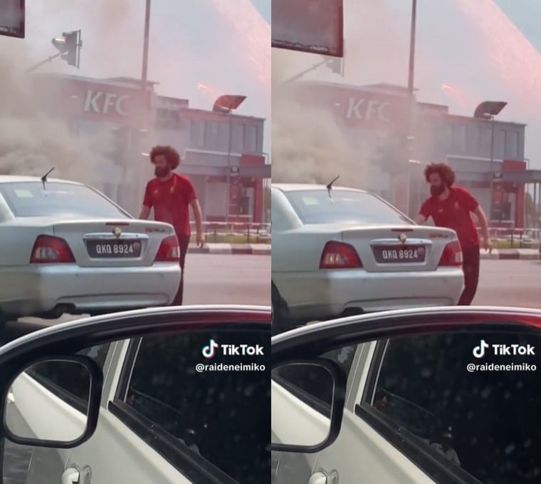 [VIDEO] Tular Kereta Hangus Di Metrocity Matang, Tetapi 'Mo Salah' Ini Pula Jadi Perhatian Netizen