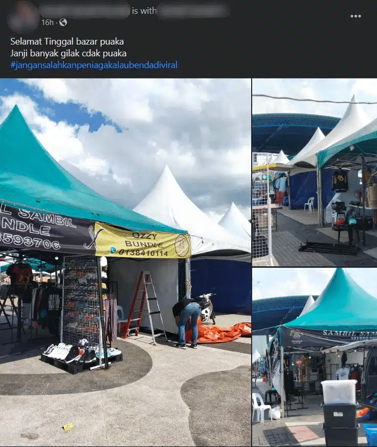 Isu 'Bazar Puaka' Di Stadium Kuching, Pihak Penganjur Tampil Bagi Penjelasan