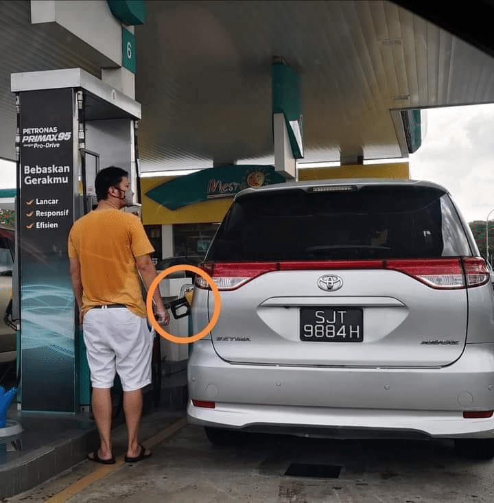 'Kantoi' Jual Minyak RON95 Kepada Kenderaan Asing, Stesen Minyak Di Bintulu Diambil Tindakan