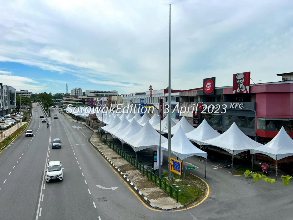 Berita Baik Buat Warga Kuching, Bazar Aidilfitri Satok Bakal Beroperasi Bermula 5 April Ini