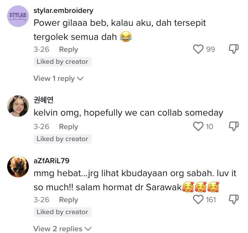 Siap Tutup Mata Sambil Menari Atas Buluh, Netizen Kagum Dengan Persembahan Di Imago Mall Sabah Ini